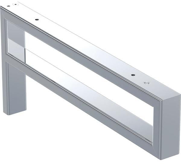 Geberit ONE P-Träger für Waschtischplatte – verchromt, glänzend, inkl. Befestigungsmaterial