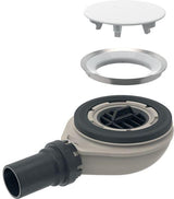 GEBERIT Duschwannenablauf für Setaplano – Sperrwasserhöhe 50 mm, DN 50, mit Siphon