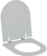 Geberit Courreges WC-Sitz manhattan mit verchromten Scharnieren und Duroplast-Deckel