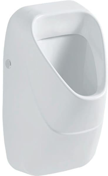 GEBERIT Alivio Urinal wandhängend mit Spülrand, Zulauf hinten, Abgang hinten/unten, weiß