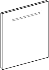 Geberit Renova Compact Lichtspiegel 40x80 cm mit LED-Beleuchtung und Schalter