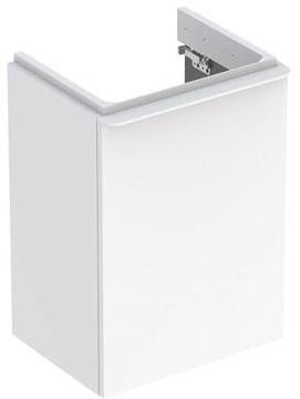 GEBERIT Smyle Unterschrank für Handwaschbecken, 44,2 cm, sandgrau hochglanz, mit 1 Tür rechts