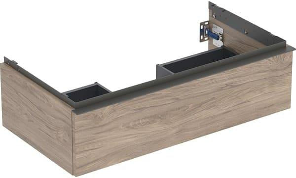 Geberit iCon Unterschrank für Waschtisch, 1 Schublade, 88,8 cm, weiß hochglänzend