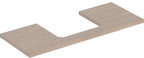 120x3x47cm, Eiche
