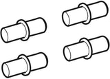 Geberit Set Regalbolzen für Xeno2 Hochschrank – 4 Stück, passgenaues Zubehör