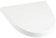 GEBERIT Flow Urinal-Deckel weiß mit Absenkautomatik – Duroplast & Edelstahl