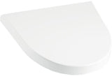 GEBERIT Flow Urinal-Deckel weiß mit Absenkautomatik – Duroplast & Edelstahl