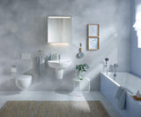 GEBERIT Renova Wand-WC Tiefspüler Rimfree spülrandlos weiß 4,5 l