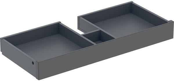 Geberit Renova Plan Innenschublade für Unterschrank MWT, 55 cm, hickory hell – mit Front