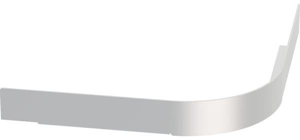 Geberit Renova Compact Abdeckung für Eck-HWB-Unterschrank – Edelstahlblende 45 cm