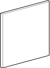Geberit Renova Plan Schubladenfront für Unterschrank, 55 cm, Weiß