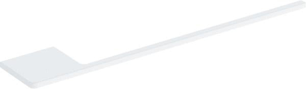 Geberit Handtuchhalter für Badezimmermöbel 40 cm, weiß matt, Aluminium