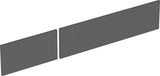 Geberit VariForm Schubladenfront-Set für Waschtisch-Unterschrank, 2 Schubladen, B=135 cm, Weiß Hochglanz