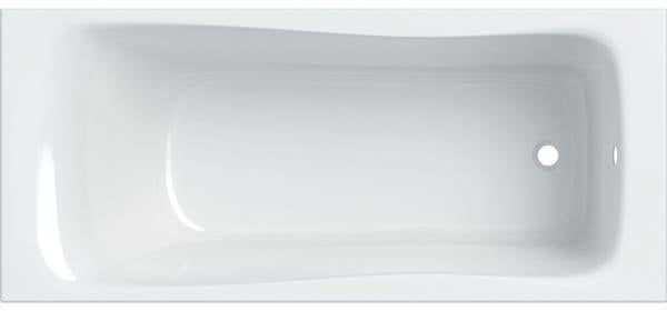 Geberit Renova Rechteckbadewanne 170x75 cm, weiß, Sanitäracryl, mit Überlaufloch