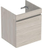 Geberit Renova Plan Unterschrank für Möbelwaschtisch, 1 Schublade, Nussbaum hickory hell, 53,8 cm