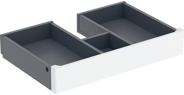 Geberit Renova Plan Innenschublade für Unterschrank MWT, 55 cm, hickory hell – mit Front