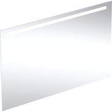 Geberit Option Basic Lichtspiegel eckig 50x70cm mit LED-Beleuchtung oben, Aluminium eloxiert