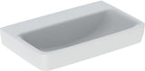Geberit Renova Compact Waschtisch 65x40 cm mit Hahnloch und Überlauf in Weiß