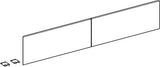 Geberit ONE Schubladenfront-Set für Waschtischunterschrank, 2 Schubladen, weiß hochglänzend, B 135 cm