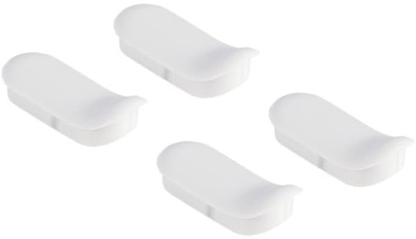 Geberit Puffer Set (4 St.) für WC-Sitz – Passgenaue Ersatzteile für Comfort WC-Sitze
