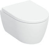 Geberit iCon Wand-WC Set Tiefspüler TurboFlush mit WC-Sitz, 49 cm, weiß