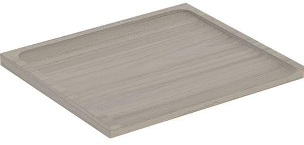 Geberit Renova Plan Abdeckplatte für Seitenschrank, Weiß – Passgenaue Abdeckung