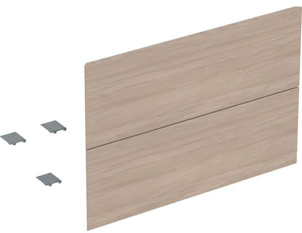 Geberit ONE Schubladenfront-Set für Waschtisch-Unterschrank 75 cm, weiß hochglänzend