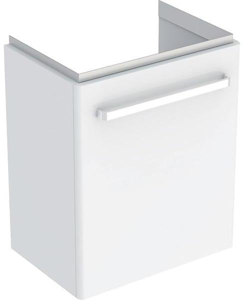 GEBERIT Renova Compact Waschtischunterschrank 50 cm, 1 Tür, weiß hochglanz, wandhängend