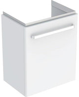 GEBERIT Renova Compact Waschtischunterschrank 50 cm, 1 Tür, weiß hochglanz, wandhängend