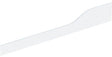Geberit Bambini Dekorblende Front für 4 WT-Armaturen, tieferes Becken links, weiß