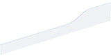 Geberit Bambini Dekorblende Front für 4 WT-Armaturen, tieferes Becken links, weiß