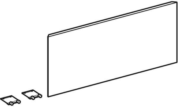Geberit ONE Schubladenfront 60 cm weiß hochglänzend für Waschtischunterschrank