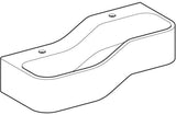 GEBERIT Bambini Spiel- und Waschlandschaft 90 cm – 2 Waschplätze, 2 Hahnlöcher, weiß
