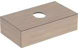 Geberit VariForm Waschtischunterbau 90 cm lava matt, 1 Schublade, Push-to-open, wandhängend