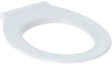 Geberit Renova Comfort WC-Ring barrierefrei antibakteriell weiß Befestigung von oben