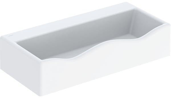 GEBERIT Bambini Spiel- und Waschlandschaft für 2 Waschtischarmaturen, 90 cm, weiß