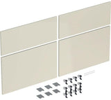 Geberit iCon Schubladenfront Set 4 St. für Unterschrank DWT 120 cm, weiß glänzend