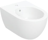 Geberit Acanto Wandbidet mit Überlauf, geschlossene Form, T: 53 cm, weiß