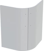 Geberit Renova Compact / Eck-Unterschrank Renova Compact, hellgrau
