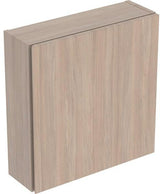 Geberit Hängeschrank iCon quadratisch 45 cm, 1 Tür, weiß hochglänzend, mit Dämpfung