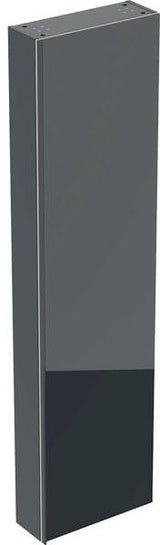 Geberit Acanto Hochschrank 45 cm, 1 Tür, weiß hochglänzend, Soft-Close, 7 Einlegeböden