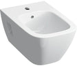 GEBERIT Renova Plan Wandbidet teilgeschlossen mit Überlauf und KeraTect Weiß