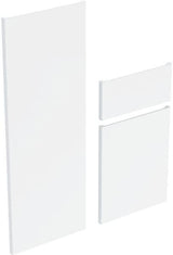 Geberit Renova Plan Front-Set für Seitenschrank, Höhe 70 cm, Weiß – Schubladenfront & Tür
