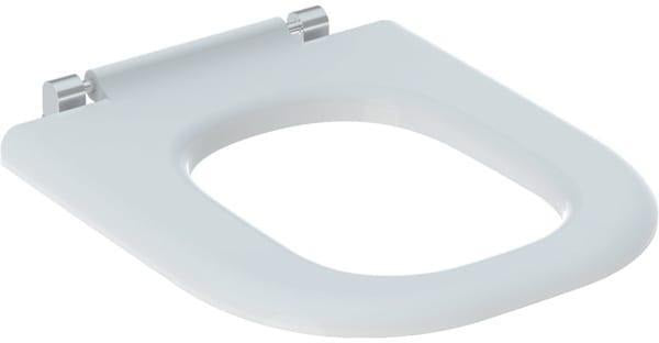 Geberit Renova Comfort WC-Sitzring barrierefrei eckig weiß antibakteriell