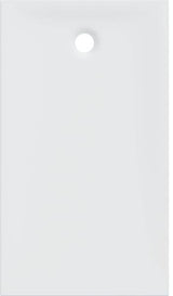 GEBERIT Nemea Duschwanne 90x75 cm rechteckig weiß matt Sanitäracryl