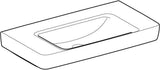 Geberit Renova Plan Waschtisch 90x48 cm mit Ablagefläche, Hahnloch mittig, weiß