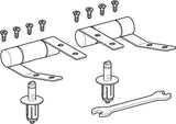 Geberit Set Scharniere für WC-Sitz Cassini und Cotta, Befestigung von oben