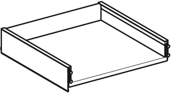 Geberit VariForm obere Schublade für Unterschrank Aufsatzwaschtisch B=75 cm – Badmöbel-Zubehör