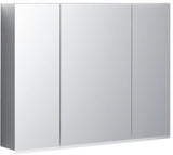 Geberit Option Plus Spiegelschrank mit LED-Beleuchtung, 3 Türen, 90 cm, verspiegelt