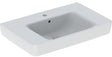Geberit Renova Plan WT mit Ablagefl., 75x48cm m. Hl., m. Ül., weiß